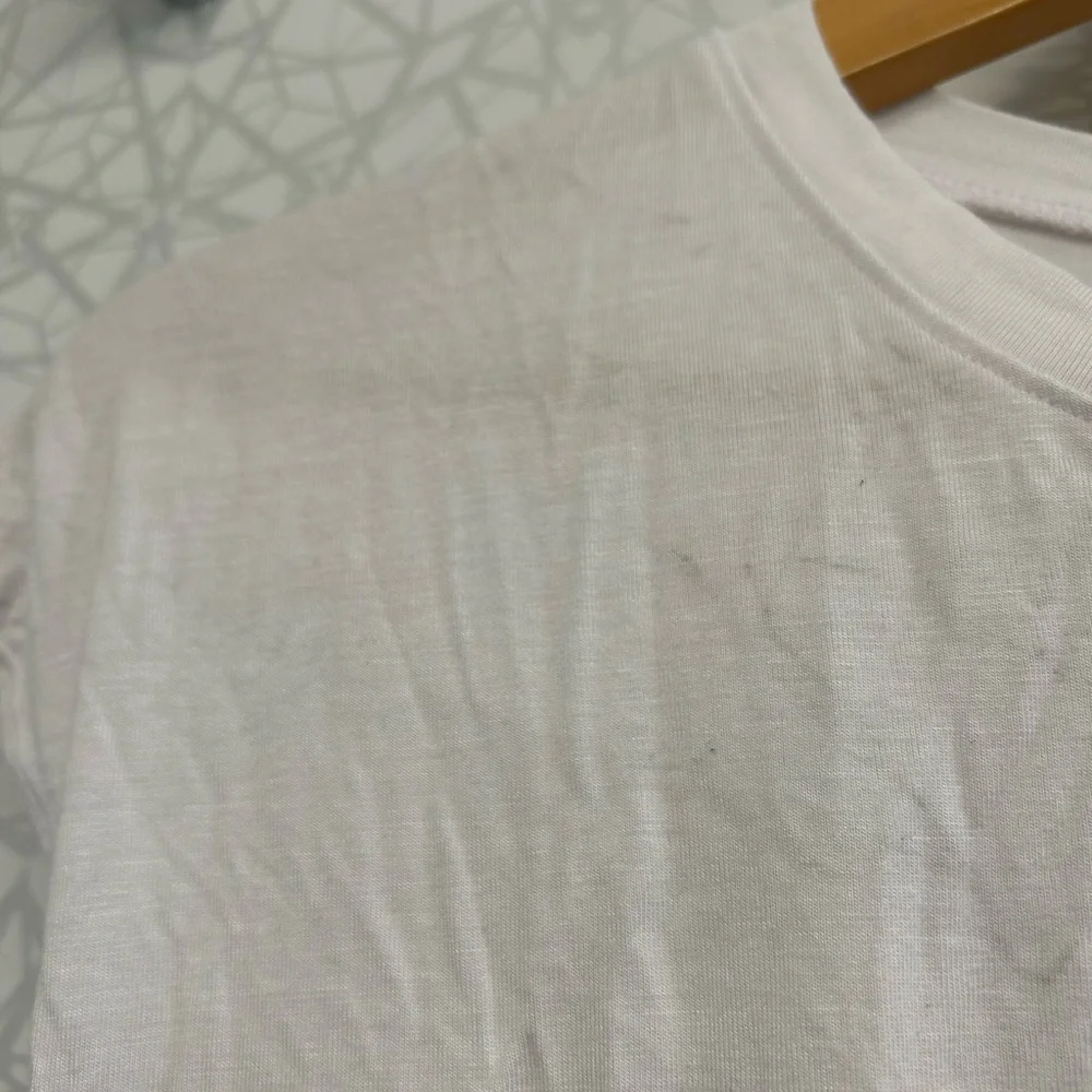 2 new white Terez tops with some light flaws. Girls size XL tie & cross fronts